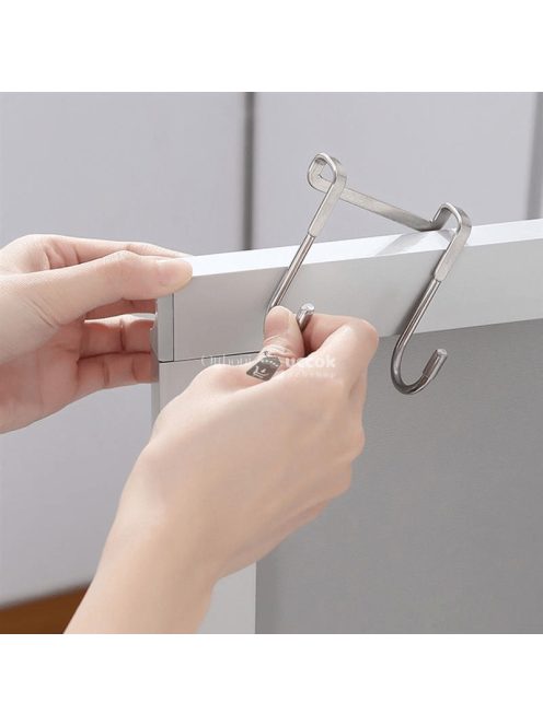 Rozsdamentes acél dupla S-alakú akasztó