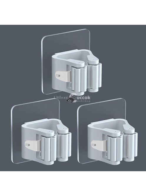 Könnyen Szerelhető Felmosó és Seprű Tartó