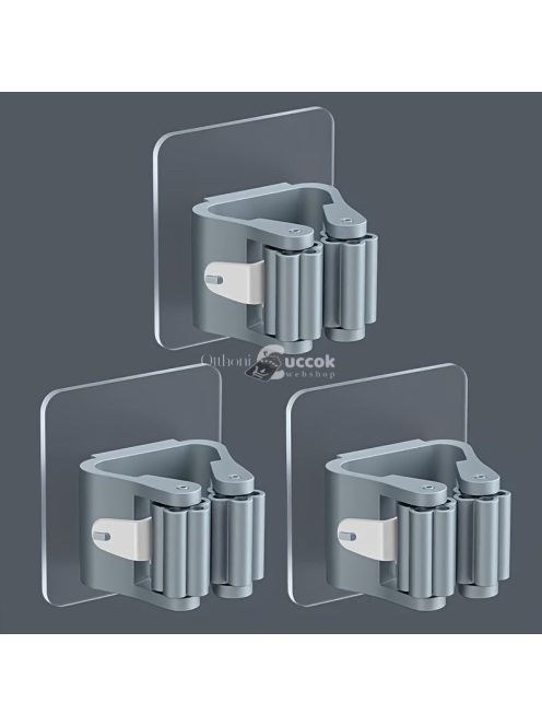 Könnyen Szerelhető Felmosó és Seprű Tartó