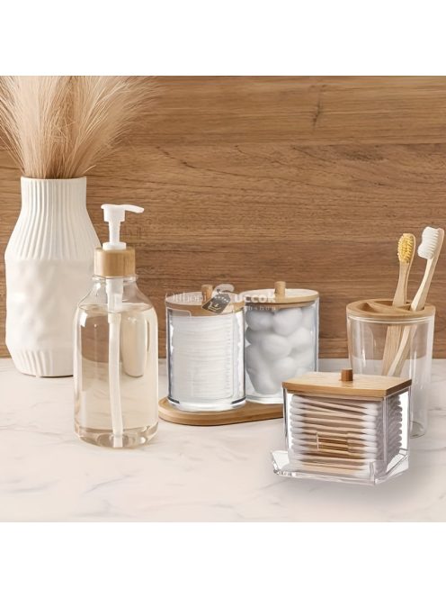 3 darabos törlőkendő-adagoló készlet ablakos fedőkkel