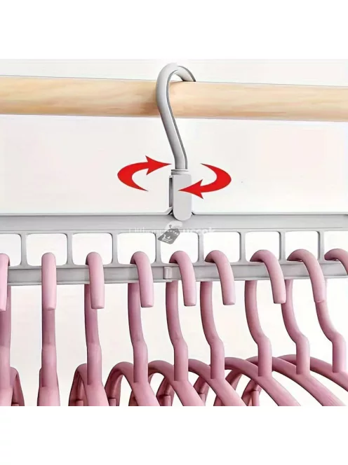 Többlyukú Vállfa tároló fogas