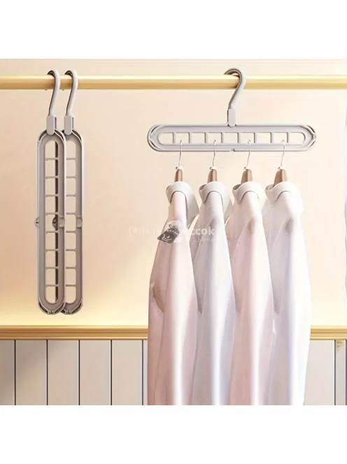 Többlyukú Vállfa tároló fogas