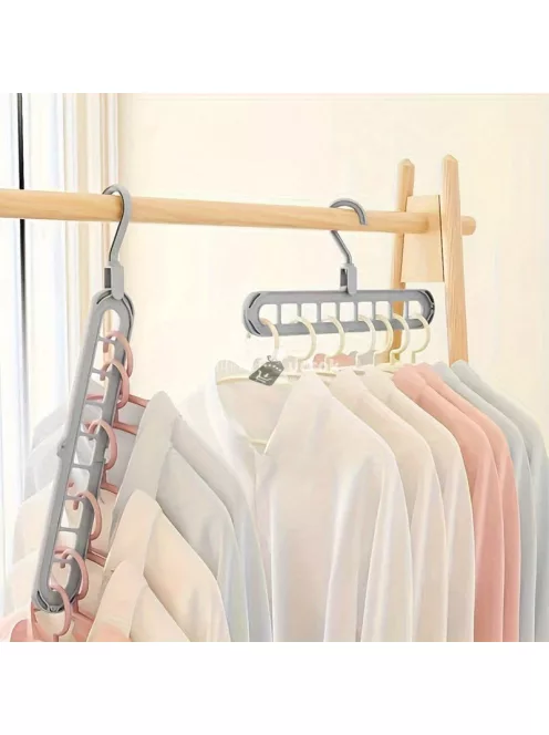 Többlyukú Vállfa tároló fogas