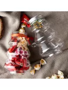 Karácsonyfa Alakú Cukorka és Snack tároló tégely