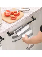 Rozsdamentes acél törülközőtartó, fürdőszobaajtóra akasztható tartó