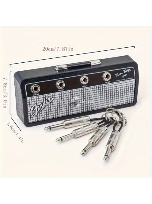 Kreatív gitár erősítő kulcstartó