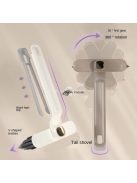 Multifunkciós 360°-ban forgatható tisztítókefe kemény sörtékkel