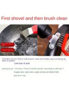 6 részes konyhai tisztítókészlet – Fém és műanyag kaparó és kefe,