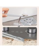 2 az 1-ben multifunkcionális forgó tisztítókefe forgó fejekkel