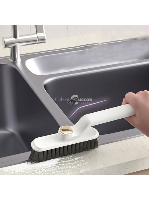 2 az 1-ben multifunkcionális forgó tisztítókefe forgó fejekkel