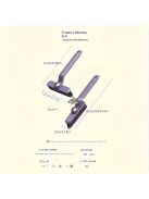 Csempetisztító Kefe Szett Fürdőszobához, Konyhához, WC-hez 360°-ban Forgó Fejjel