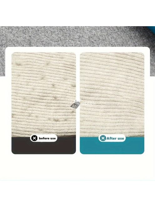 Kétoldalas szöszeltávolító kefe