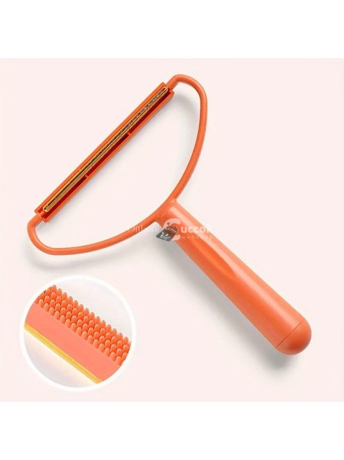 Kétoldalas szöszeltávolító kefe