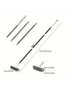 Forgó súrolókefe készlet hosszú nyéllel