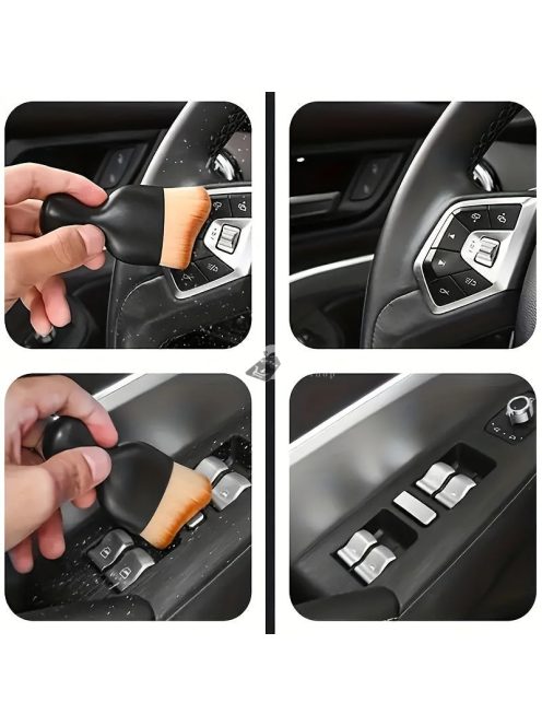 Puha sörtéjű tisztító ecset