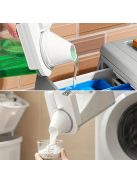 Mosópor és Szer Tároló Doboz Nagy Kapacitású Szappan Műanyag Háztartási Tároló