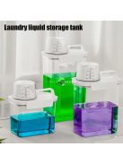 Mosópor és Szer Tároló Doboz Nagy Kapacitású Szappan Műanyag Háztartási Tároló