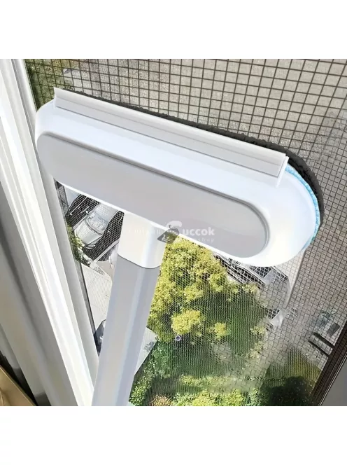 MagicFlex Ablaktisztító Kefe - Könnyű, Levehető és Kihúzható Nyéllel