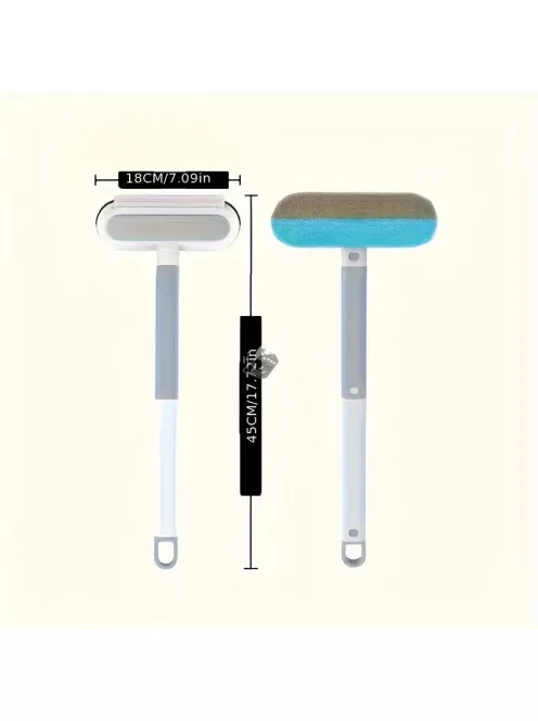 MagicFlex Ablaktisztító Kefe - Könnyű, Levehető és Kihúzható Nyéllel