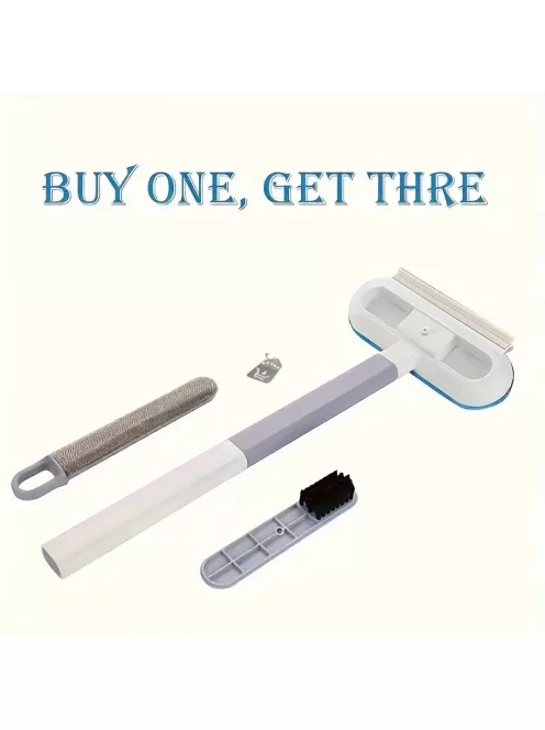 MagicFlex Ablaktisztító Kefe - Könnyű, Levehető és Kihúzható Nyéllel