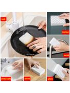 10db Varázsradír, hab tisztító párna, többfunkciós háztartási tisztító