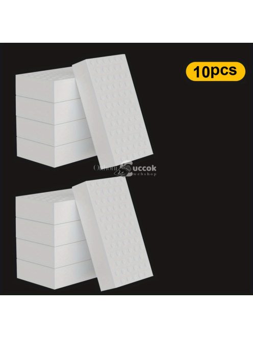 10db Varázsradír, hab tisztító párna, többfunkciós háztartási tisztító