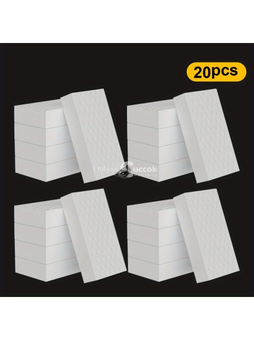 10db Varázsradír, hab tisztító párna, többfunkciós háztartási tisztító