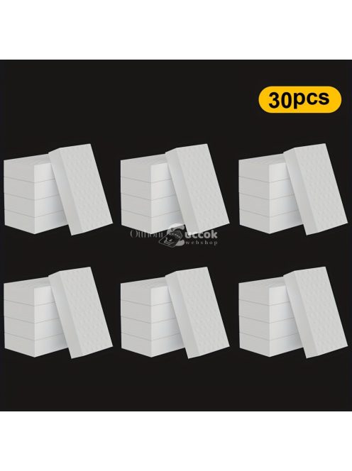 10db Varázsradír, hab tisztító párna, többfunkciós háztartási tisztító