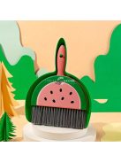 1 szett, mini tisztítókefe és szemeteslapát készlet