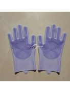 1 pár konyhai szilikon mosogatókesztyű