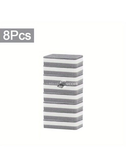 8 darab Dupla oldalú tisztító szivacs