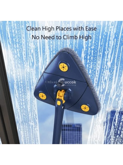 360°-ban forgatható háromszög alakú felmosó