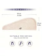 Mikroszálas hajtörölköző