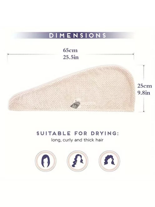 Mikroszálas hajtörölköző