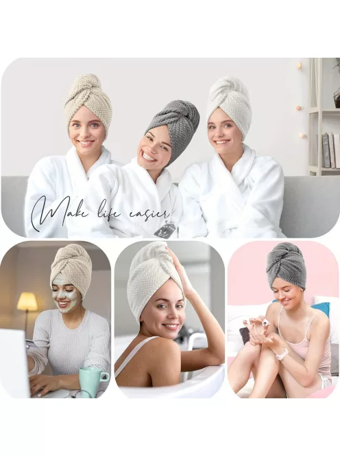 Mikroszálas hajtörölköző