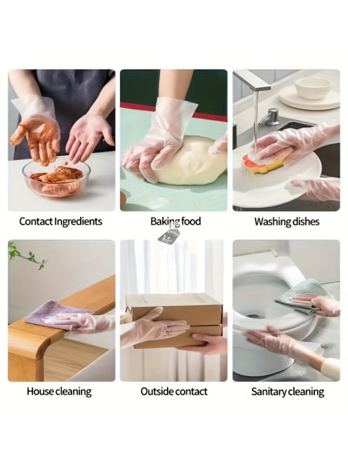 100db Eldobható Kesztyű