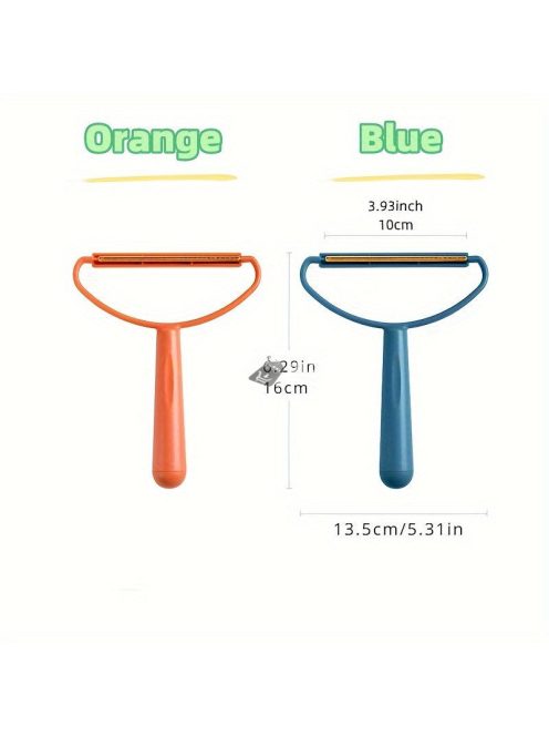 Kétoldalas szösz és szőreltávolító kézi kefe