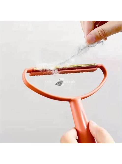 Kétoldalas szösz és szőreltávolító kézi kefe