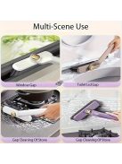 Egy darab Multifunkciós Forgatható Tisztítókefe kemény sörtékkel