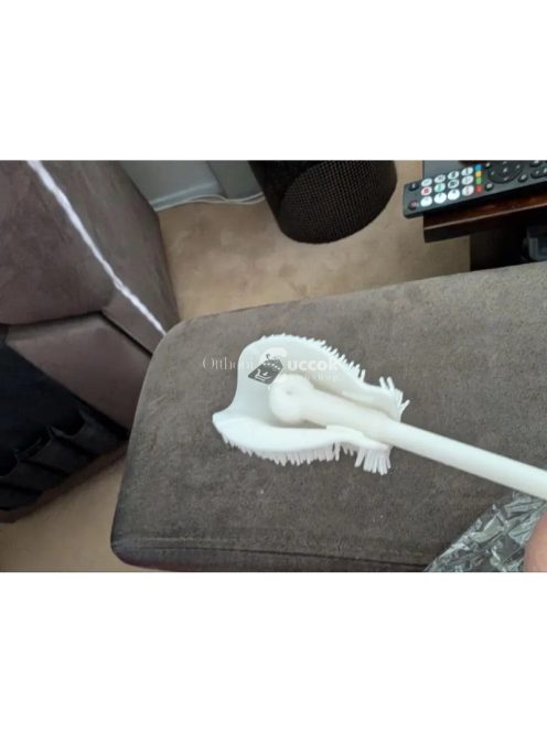 360°-os szilikon pohár tisztítókefe hosszú nyéllel