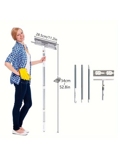 Felpattintható Rongy felmosó, Hosszú Nyelű Felmosó