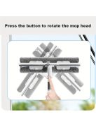 Felpattintható Rongy felmosó, Hosszú Nyelű Felmosó