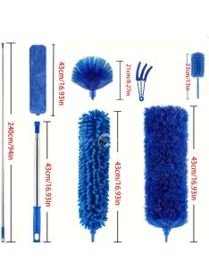 Mikroszálas Tisztító Hosszabbító Rúddal