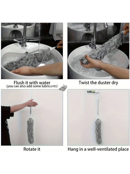 Mikroszálas Tisztító Hosszabbító Rúddal