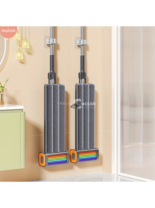 Rozsdamentes Acél Lapos Felmosó Tárolóval