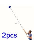 Pókháló eltávolító teleszkópos rúddal