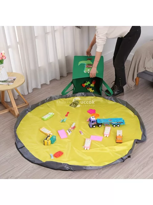 Filc Játéktároló Láda és Játékszőnyeg