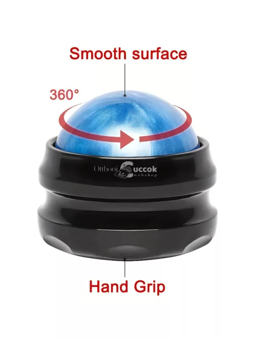 Görgős masszázslabda, önmasszírozó eszköz