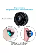 Görgős masszázslabda, önmasszírozó eszköz