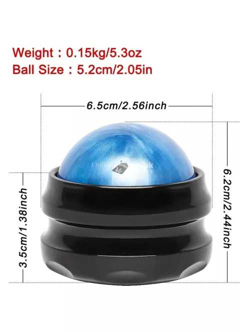 Görgős masszázslabda, önmasszírozó eszköz